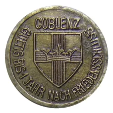 Монета 10 пфеннигов 1918 года Германия — Нотгельд Кобленц (аверс)