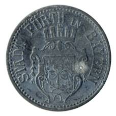 Монета 10 пфеннигов 1917 года Германия — Нотгельд (Фюрт) (аверс)