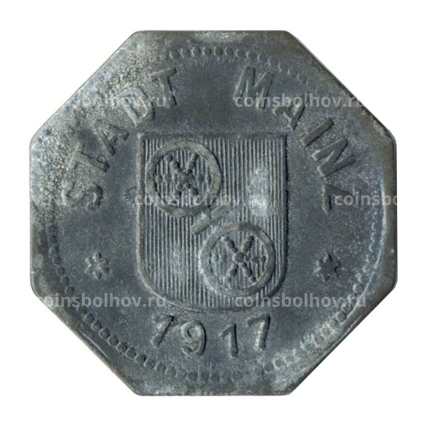 Монета 10 пфеннигов 1917 года Германия — Нотгельд (Майнц) (вид 2)
