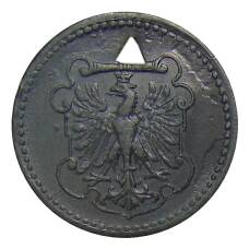 Монета 10 пфеннигов 1917 года Германия — Нотгельд Франкфурт на Майне (реверс)
