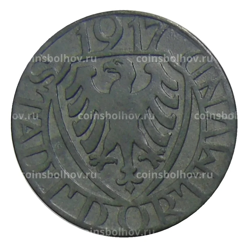 Монета 10 пфеннигов 1917 года Германия — Нотгельд Дортмунд