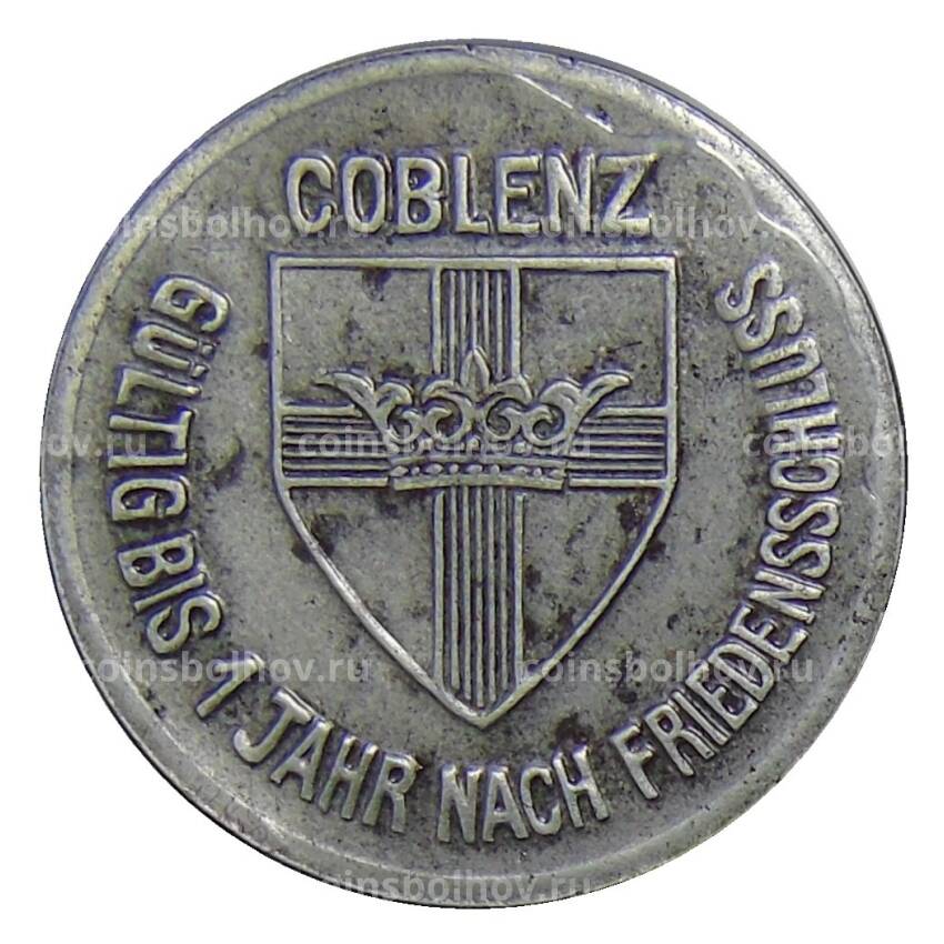 Монета 25 пфеннигов 1918 года Германия — Нотгельд  Кобленц