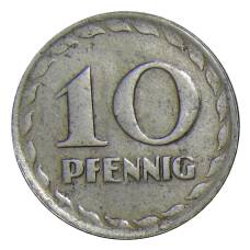 Монета 10 пфеннигов 1919 года Германия — Нотгельд Маннхайм (реверс)