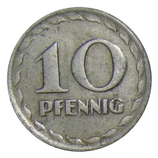 Монета 10 пфеннигов 1919 года Германия — Нотгельд Маннхайм (реверс)