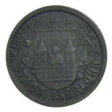Монета 10 пфеннигов 1917 года Германия — Нотгельд Изерлон (аверс)