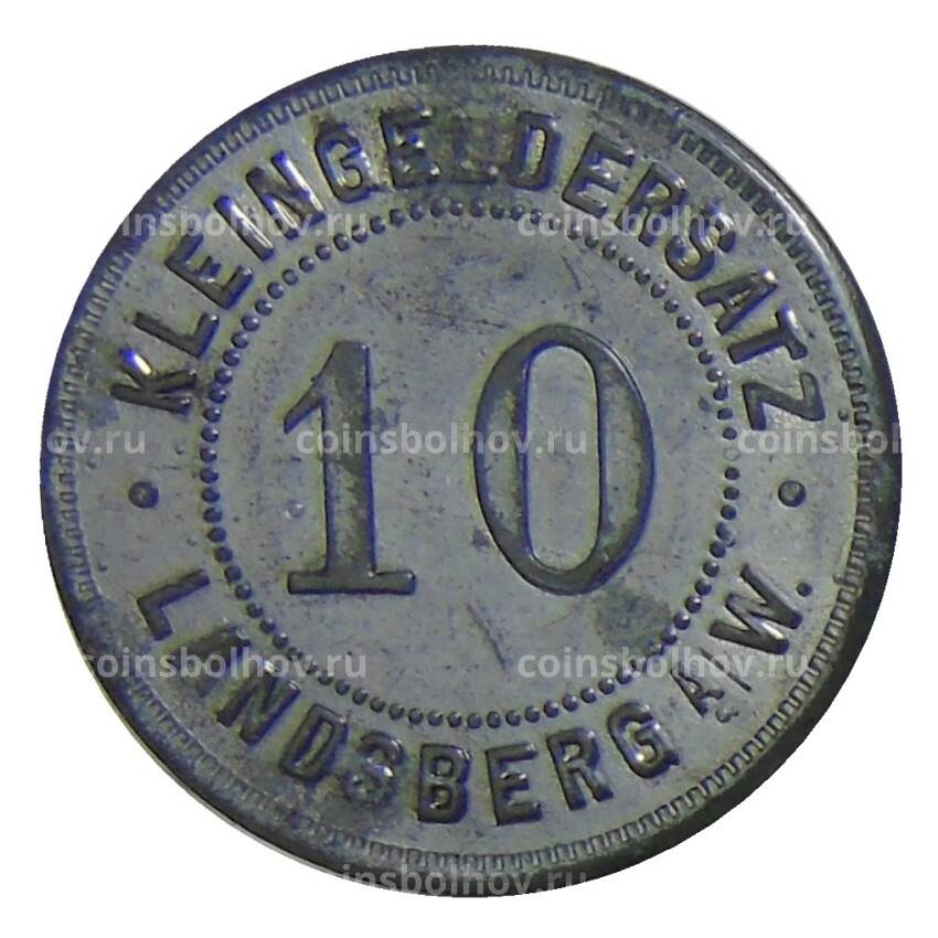 Монета 10 пфеннигов Германия — Нотгельд Ландсберг (вид 2)