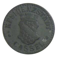 Монета 10 пфеннигов 1917 года Германия — Нотгельд Кассель (аверс)