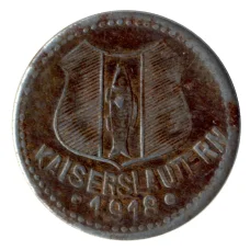Монета 10 пфеннигов 1918 года Германия — Нотгельд (Кайзерслаутерн) (аверс)