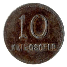 Монета 10 пфеннигов 1918 года Германия — Нотгельд (Кайзерслаутерн) (реверс)