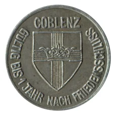 Монета 10 пфеннигов 1918 года Германия — Нотгельд (Кобленц) (реверс)