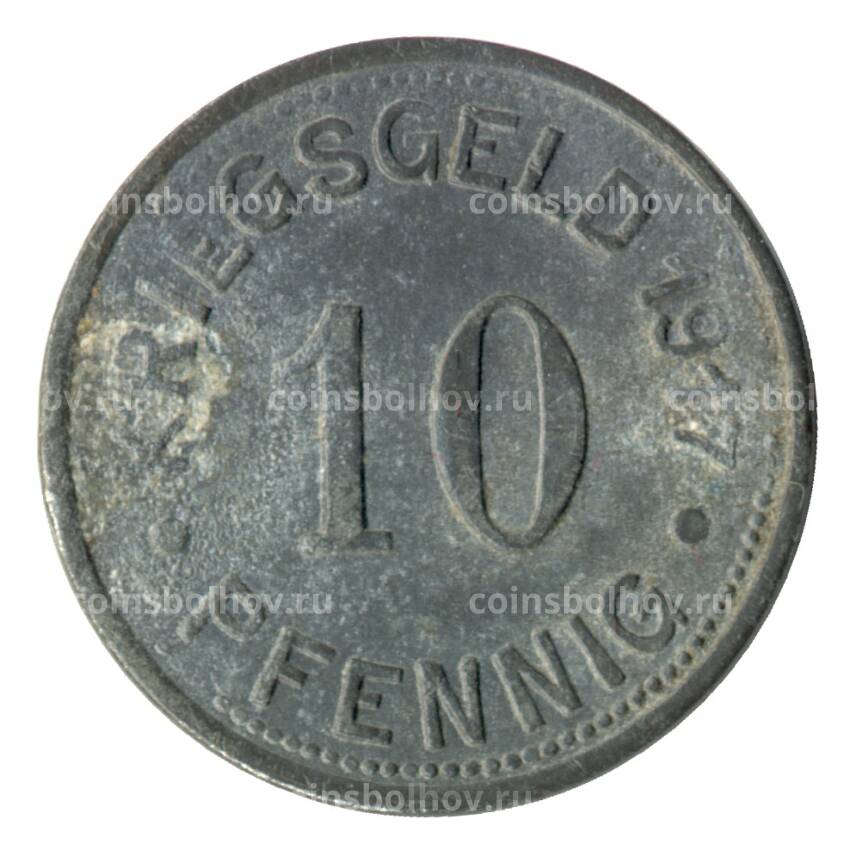 Монета 10 пфеннигов 1917 года Германия — Нотгельд (Мюнстер) (вид 2)