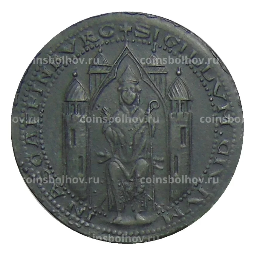 Монета 10 пфеннигов 1917 года Германия — Нотгельд Ашшафенбах
