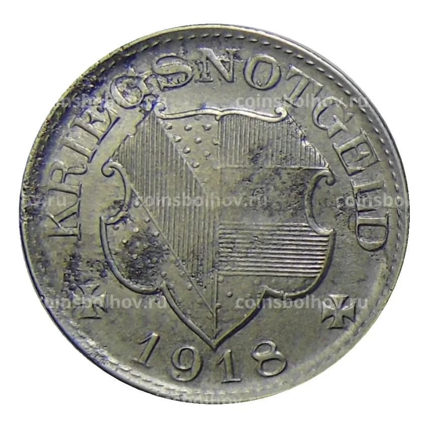 Монета 10 пфеннигов 1918 года Германия — Нотгельд Пфорцгейм (вид 2)