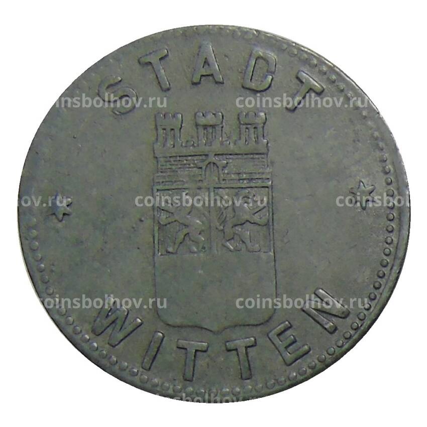 Монета 10 пфеннигов 1917 года Германия — Нотгельд Виттен
