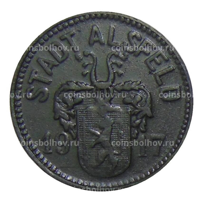 Монета 10 пфеннигов 1917 года Германия — Нотгельд Альсфельд