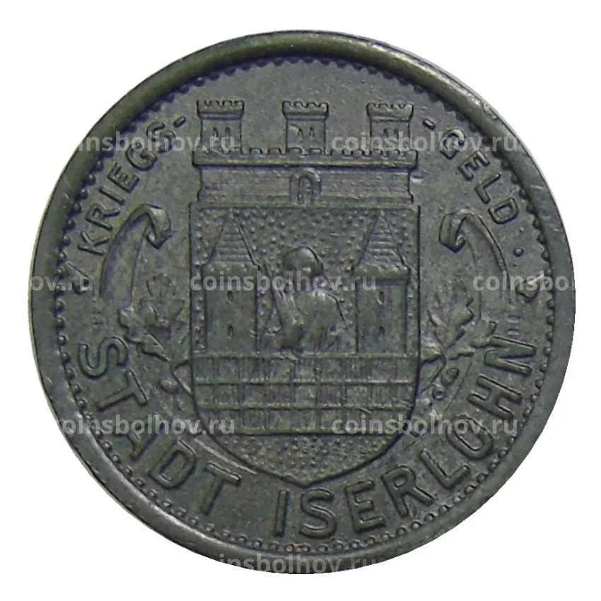 Монета 10 пфеннигов 1917 года Германия — Нотгельд Изерлон