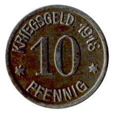 Монета 10 пфеннигов 1918 года Германия — Нотгельд (Кобленц) (аверс)