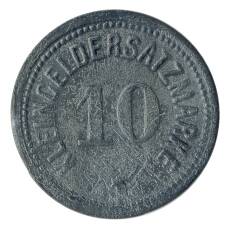 Монета 10 пфеннигов 1917 года Германия — Нотгельд (Дармштадт) (реверс)