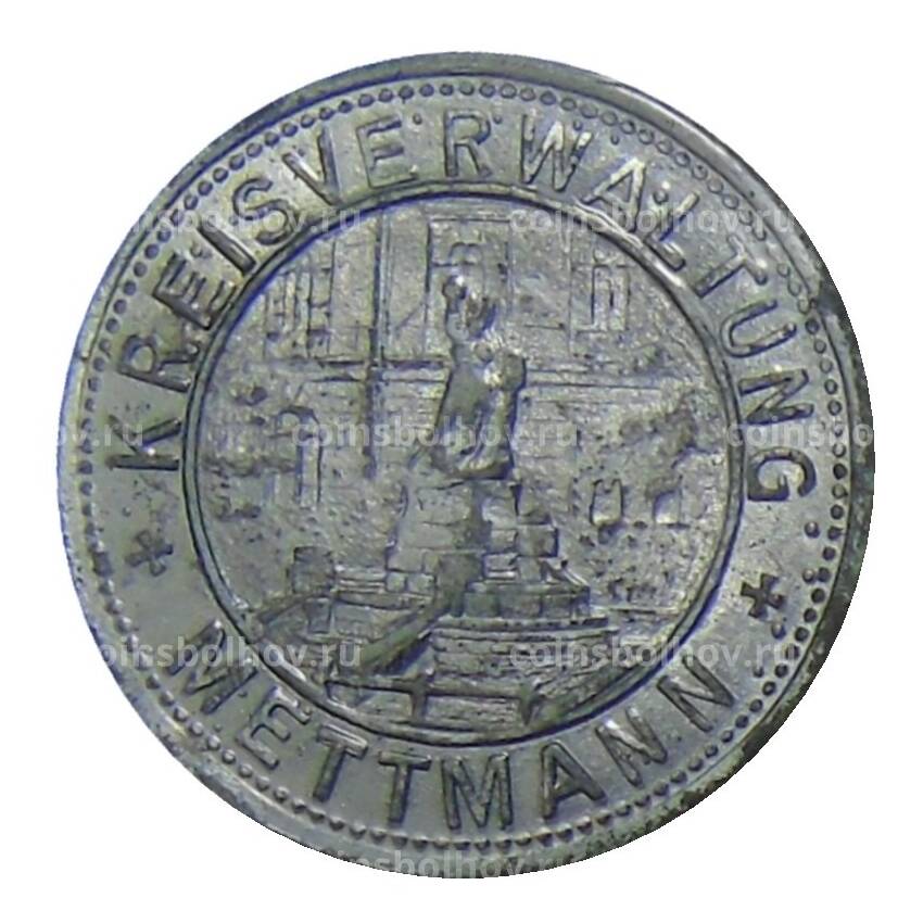 Монета 5 пфеннигов 1917 года Германия — Нотгельд Метманн