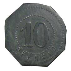 Монета 10 пфеннигов 1917 года Германия — Нотгельд Хамборн (реверс)
