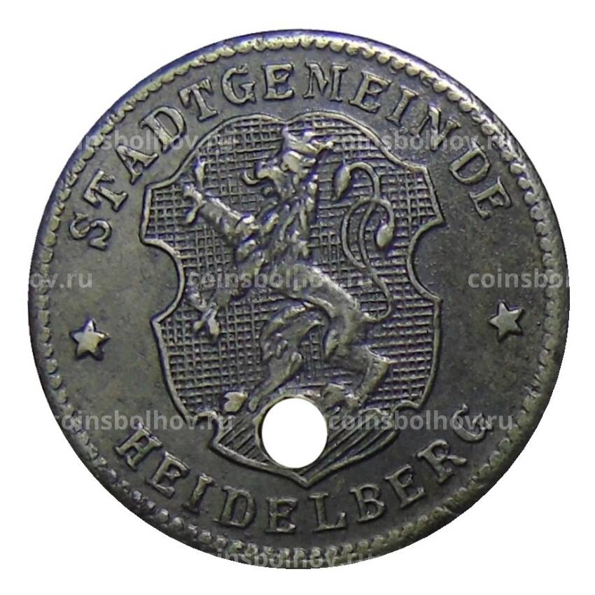 Монета 10 пфеннигов Германия — Нотгельд Гайдельберг
