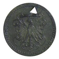 Монета 10 пфеннигов 1917 года Германия — Нотгельд Франкфурт на Майне (реверс)