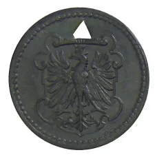 Монета 10 пфеннигов 1917 года Германия — Нотгельд Франкфурт на Майне (реверс)