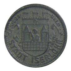Монета 5 пфеннигов 1917 года Германия — Нотгельд Изерлон (аверс)