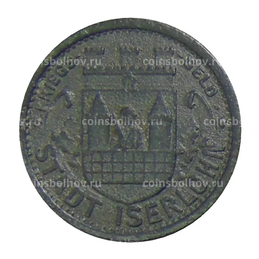 Монета 5 пфеннигов 1917 года Германия — Нотгельд Изерлон