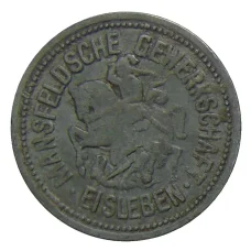 Монета 10 пфеннигов 1917 года Германия — Нотгельд Айслибен (аверс)