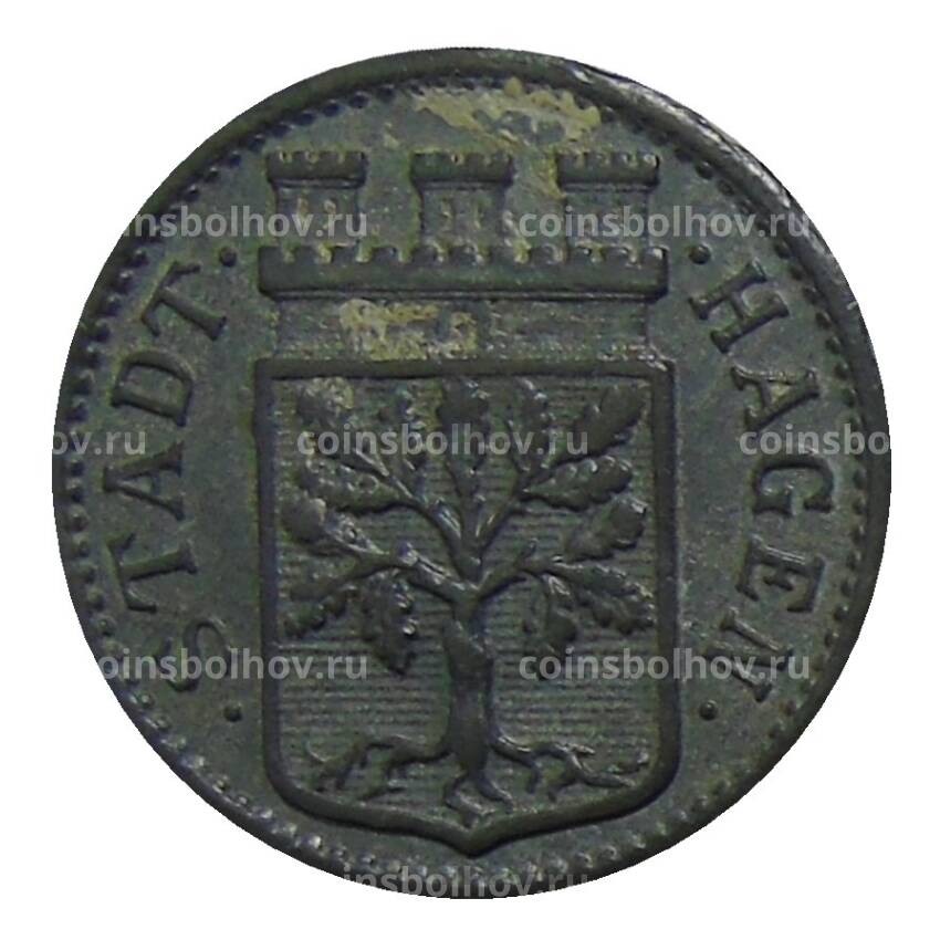 Монета 10 пфеннигов 1917 года Германия — Нотгельд Хаген (вид 2)