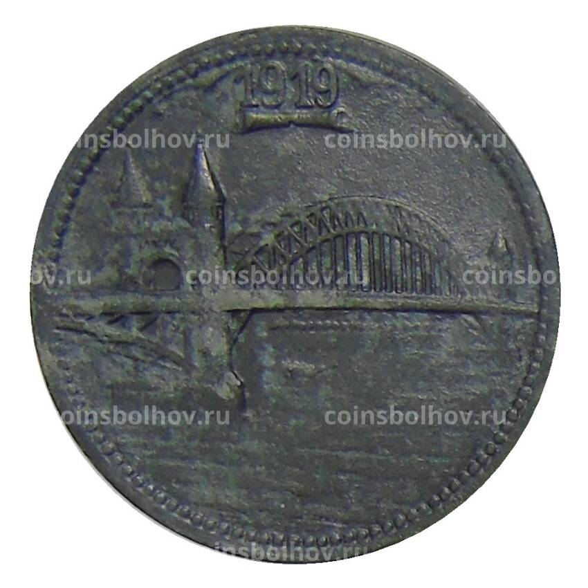 Монета 10 пфеннигов 1919 года Германия — Нотгельд Бонн