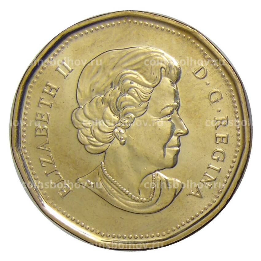 Монета 1 доллар 2011 года Канада —  100 лет организации Парки Канады (вид 2)