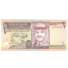 Банкнота 1/2 динара 1997 года Иордания (аверс)