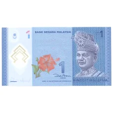 Банкнота 1 ринггит 2011 года Малайзия (аверс)