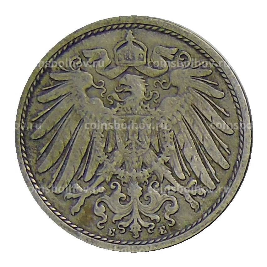 Монета 10 пфеннигов 1902 года Е Германия (вид 2)