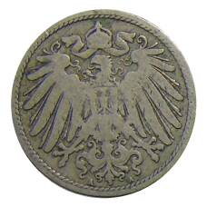 Монета 10 пфеннигов 1890 года А Германия (реверс)