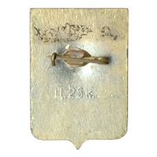 Значок Боровичи (вид 2)