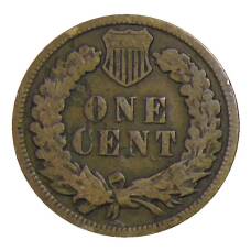 Монета 1 цент 1906 года США (реверс)