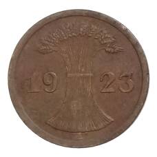 Монета 2 рентенпфеннига 1923 года A Германия (аверс)