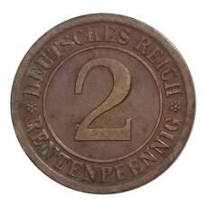 Монета 2 рентенпфеннига 1923 года A Германия (реверс)