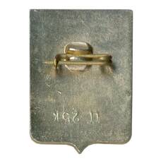 Значок Кирилов (вид 2)