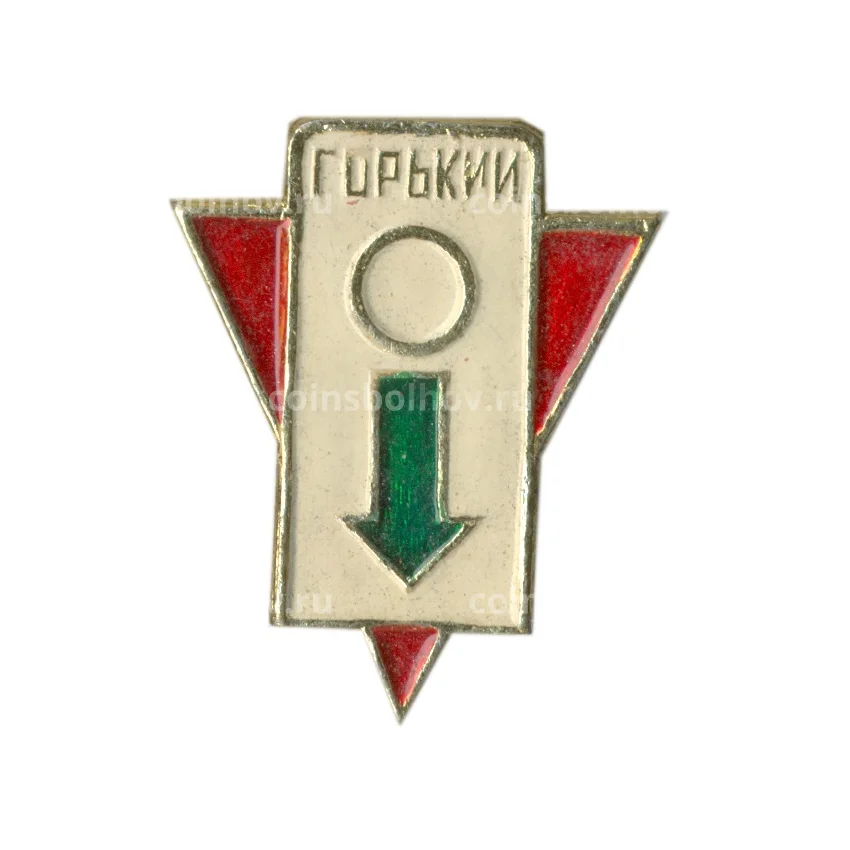 Значок Горький