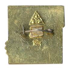 Значок Владимир (вид 2)