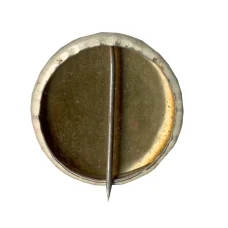 Значок «Американская выставка в Москве 1959 год» (вид 2)