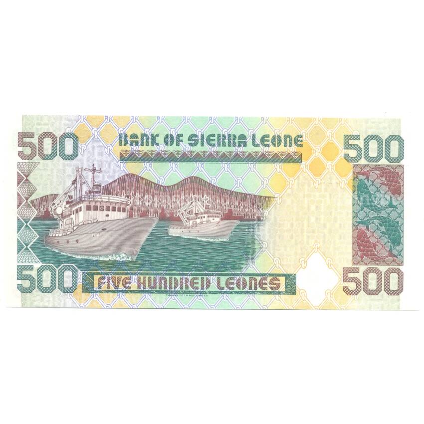 Банкнота 500 леоне 1995 года Сьерра-Леоне (вид 2)