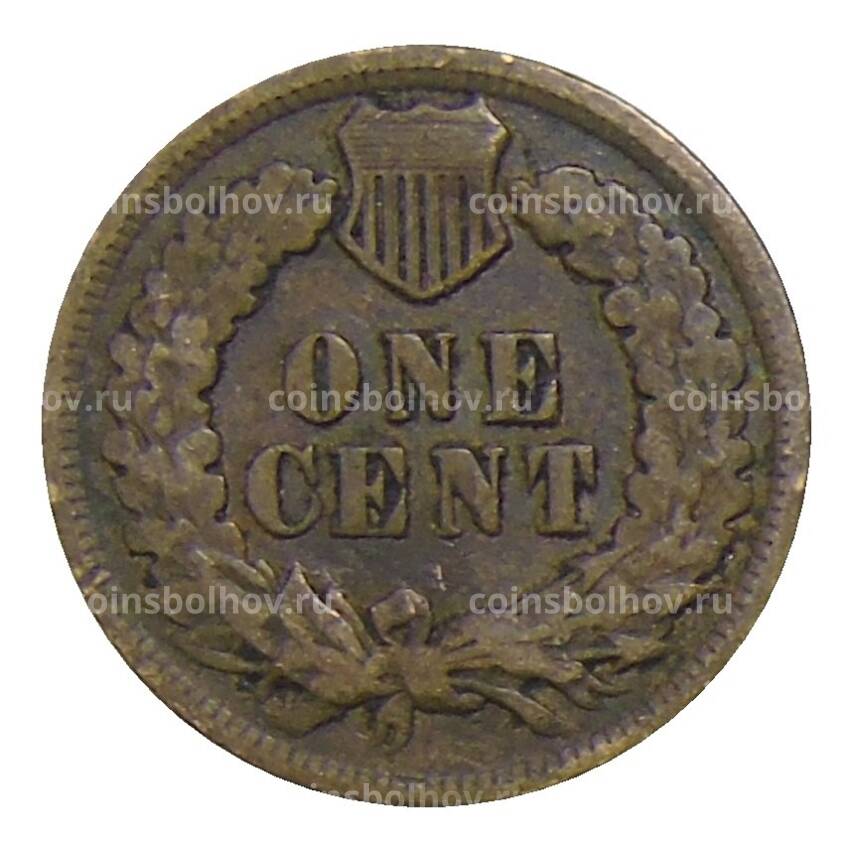 Монета 1 цент 1901 года США (вид 2)