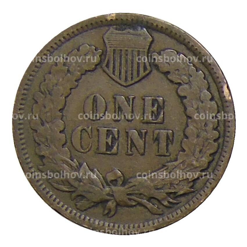 Монета 1 цент 1901 года США (вид 2)