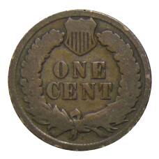 Монета 1 цент 1902 года США (реверс)