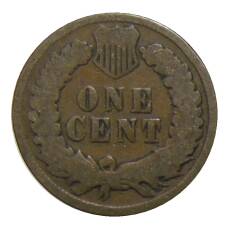 Монета 1 цент 1902 года США (реверс)